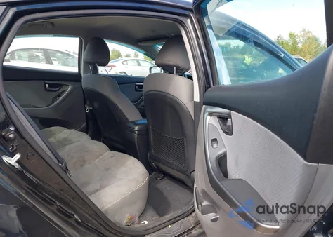 2012 Hyundai Elantra Gls from USA, damaged, VIN 5NPDH4AE0CH133280